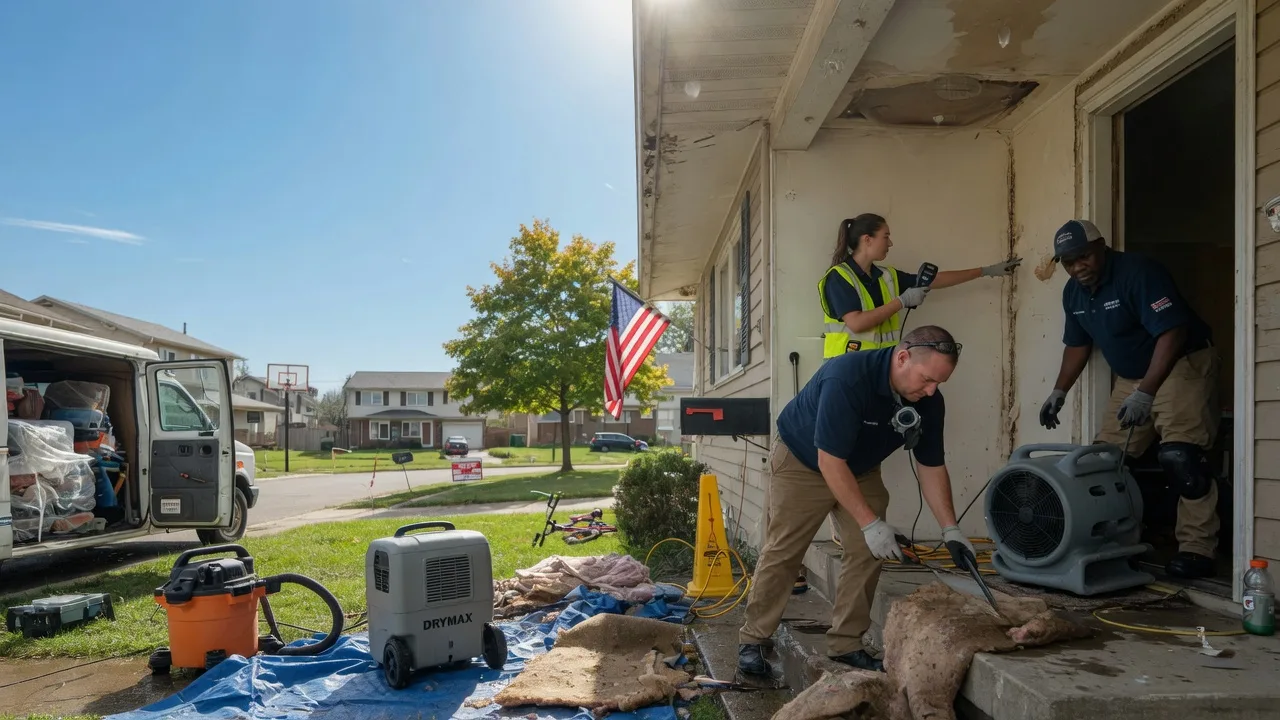 Water Damage Restoration in Belle Center, OH near me
